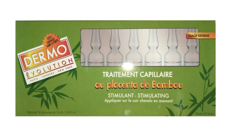 Traitement Capillaire Stimulant au Placenta de Bambou