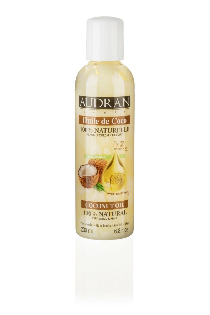 Audran  Huile de Coco 100% Naturelle 200 ml